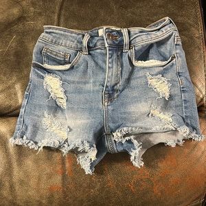 Casual Denim Shorts.